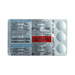 Pregaba M 75 Mg/1500Mcg Tablet Sr 10 Pregaba M 75 Mg/1500Mcg Tablet Sr 10